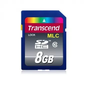 „Transcend“ 8 GB SDHC Class 10 atminties kortelė TS8GSDHC10M