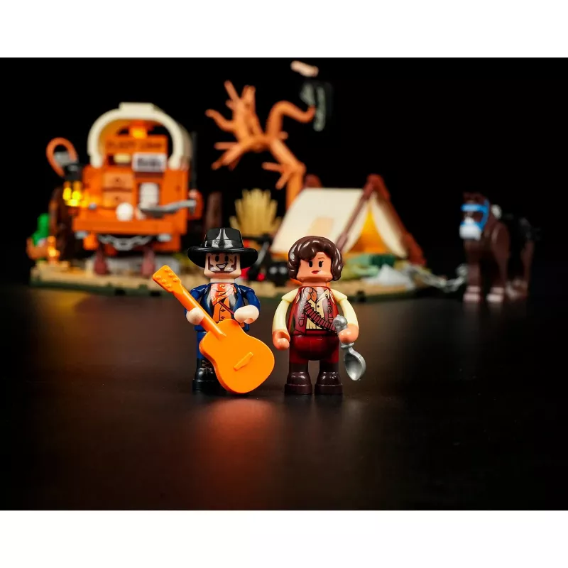 Cowboy-Camp, statybinis žaislas