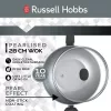 Wok Russell Hobbs RH01709EU 28 cm perlamutrinis, nelimpantis kepimo indas