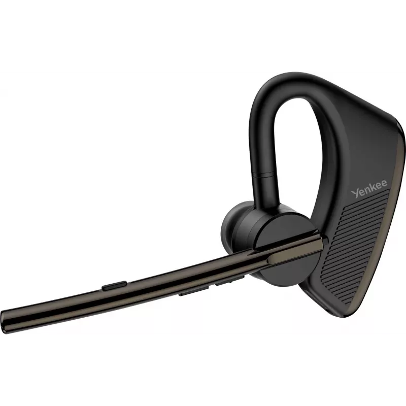 Laidinė / Bluetooth laisvų rankų įranga YENKEE YHF F20BK — ausinės ir įmontuotas mikrofonas skambučiams ir garsui