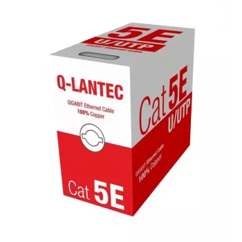 Alantec KIU5OUTS305Q tinklo kabelis, juodas, 305 m, Cat5e U/UTP (UTP) (KIU5OUTS305Q)