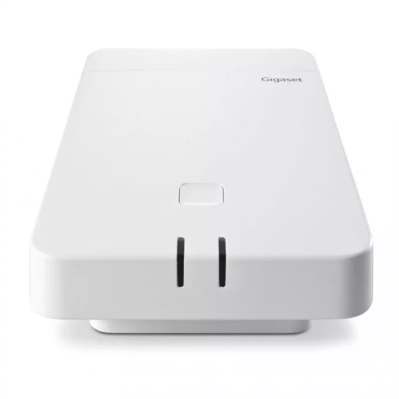 DECT bazinė stotis Gigaset N770 IP Pro — 120 kanalų, HTTPS/SIPS/SRTP/SSL/TLS, patalpoje 50 m, lauke 300 m, balta