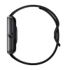 Išmanusis laikrodis „Xiaomi Watch 5“ stačiakampis, 2,07 colio AMOLED ekranas, juodas korpusas, juodas TPU dirželis, 47,5 mm, 5 ATM