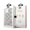 Karl Lagerfeld KLHCP14MLMNMS iPhone 14 Plus 6.7 kietas dėklas sidabrinis/sidabrinis Liquid Glitter Monogram
