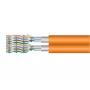 Equip Cat.7 S/FTP Duplex montavimo kabelis, LSZH, vientisa varis, 500m