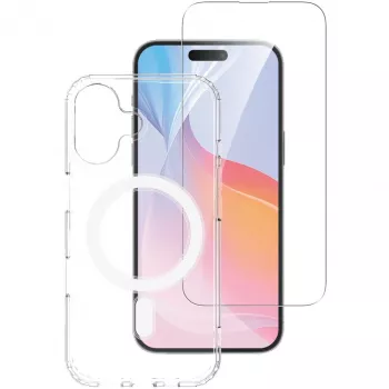4smarts 360° Premium Protection Set, skirtas Apple iPhone 16, suderinamas su MagSafe
