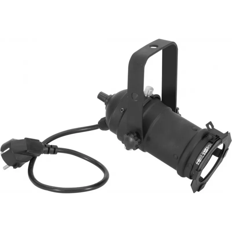 LED PAR lempa EUROLITE PAR-16 3CT 16W RGB, kompaktiškas scenos / prožektoriaus šviestuvas