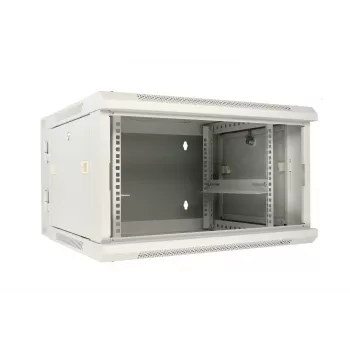 Extralink montuojama spinta 6U 600x600 AZH pilka sieninė, atverčiama