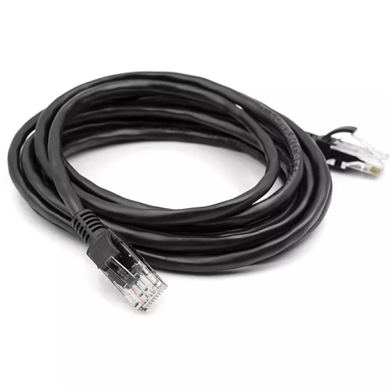 Kabelis Cat5E UTP, 3 m, juodas