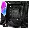Pagrindinė plokštė ASROCK B860I Lightning WiFi — Intel B860, LGA 1851, Mini-ITX, DDR5, 2x DIMM, 4x M.2, 2.5Gb LAN, Wi‑Fi 6E, Bluetooth 5.3