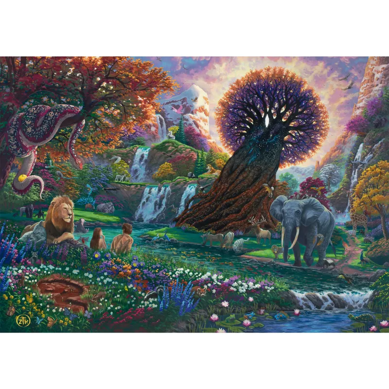 Schmidt Spiele dėlionė, Zac Kinkade, The Garden of Eden, 1000 detalių