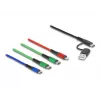 USB laidas DeLOCK 87035 1.2 m USB 2.0 USB A USB C Micro USB-B Lightning
