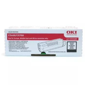 OKI Toner Juoda 6000puslapių for C5600 C5700
