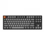 Keychron K8 Max klaviatūra universali USB RF belaidė Bluetooth juoda 87 klavišai RGB LED