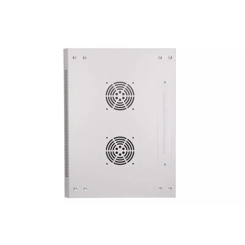 Extralink montuojama spinta 12U 600x450 ASP pilka, montuojama prie sienos, metalinės durys