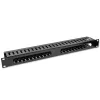 Kabelių tvarkyklė QOLTEC 54514 19 colių stelažams, 24 prievadai