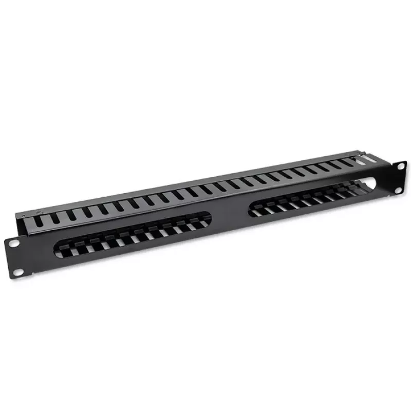 Kabelių tvarkyklė QOLTEC 54514 19 colių stelažams, 24 prievadai