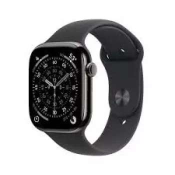 Išmanusis laikrodis Apple Watch S11 Cell 46mm su sportine apyranke (juoda) — GPS, mobilusis ryšys, 46 mm korpusas