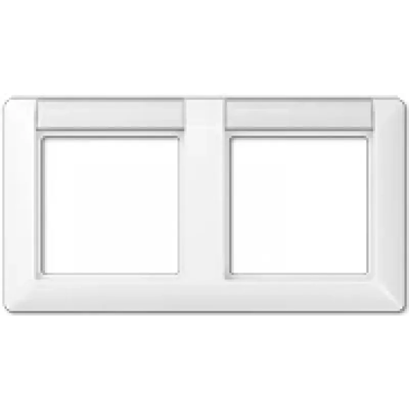 Sieninė plokštė JUNG AS 5820 NA WW balta, duroplastas, 151,5×80,5 mm