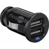 Wentronic 44177 - Automobilinis - MP3 - mobilusis telefonas - išmanusis telefonas - planšetinis kompiuteris - cigarečių degiklio adapteris - Kontaktinis - CE - WEEE - Juoda (44177)