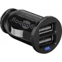 Wentronic 44177 - Automobilinis - MP3 - mobilusis telefonas - išmanusis telefonas - planšetinis kompiuteris - cigarečių degiklio adapteris - Kontaktinis - CE - WEEE - Juoda (44177)