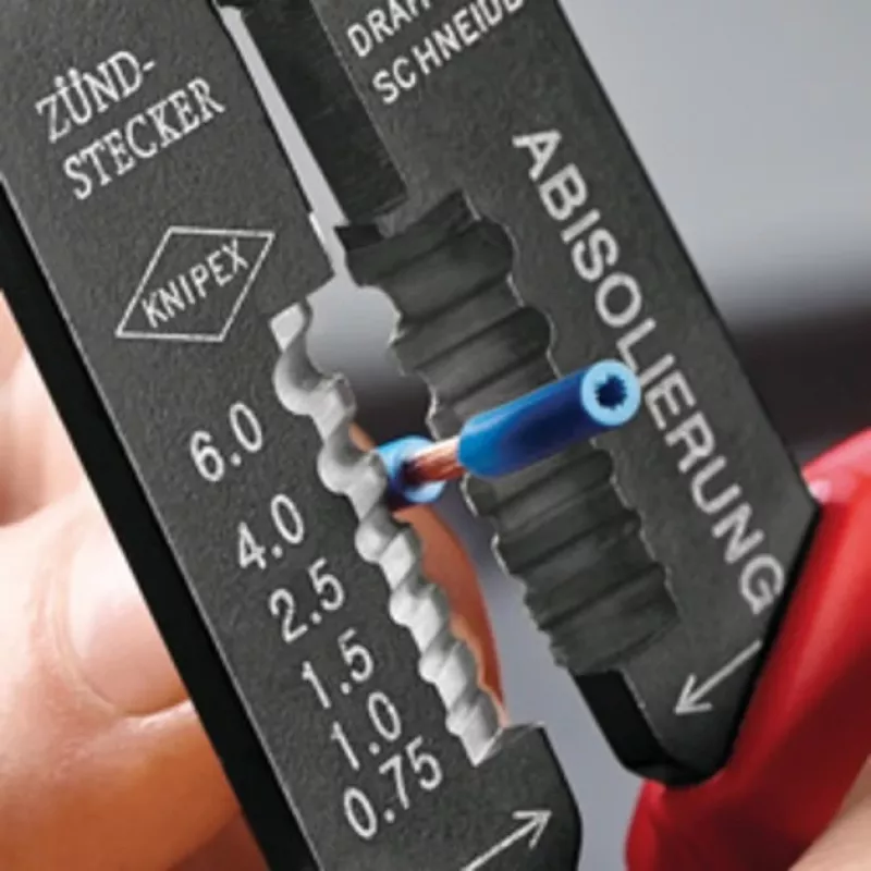 Knipex užspaudimo įrankis – kabelių pjovimui