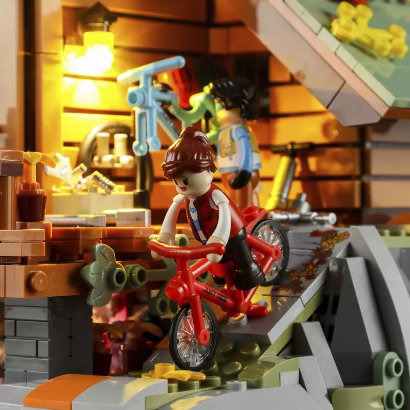 Lumibricks Mountain Cabin statybinių kaladėlių rinkinys
