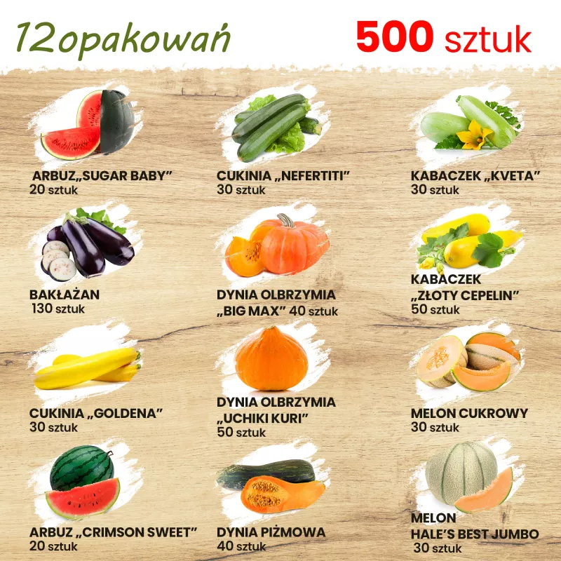 Toraf Flavor Symphony sėklų rinkinys - 12 pakuočių