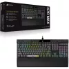 Corsair K70 MAX klaviatūra, žaidimams, USB, vokiška, juoda