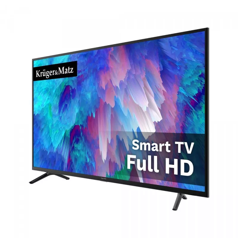Krüger&Matz KM0232-S6 TV 81,3 cm (32) HD Smart TV Wi-Fi juoda 220 cd/m²