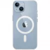 Apple iPhone 14 permatomas dėklas su MagSafe