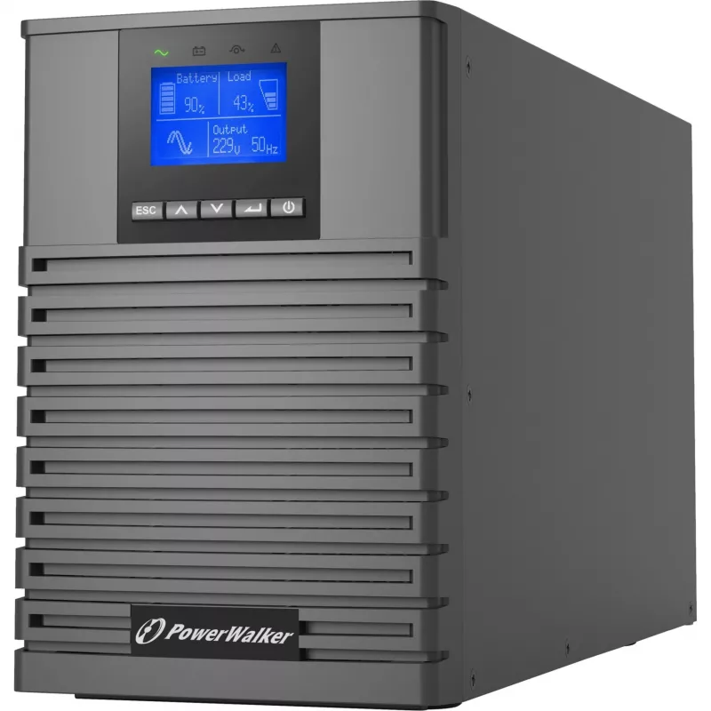 PowerWalker VFI 1500 ICT IoT Dvigubo keitimo (Online) 1,5 kVA 1500 W 4 kintamosios srovės lizdai
