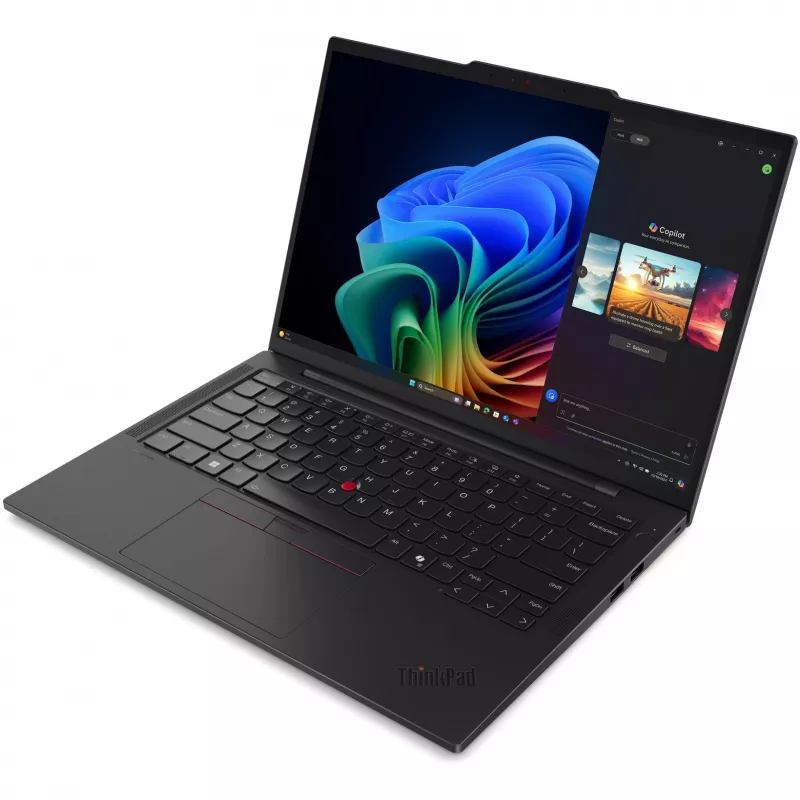 Lenovo ThinkPad T14s Gen 6 (AMD) Copilot+ PC AMD Ryzen™ AI 7 350 nešiojamas kompiuteris 35,6 cm (14 colių) WUXGA 32 GB LPDDR5x-SDRAM 1 TB SSD Wi-Fi 7 (802.11be) Windows 11 Pro juoda