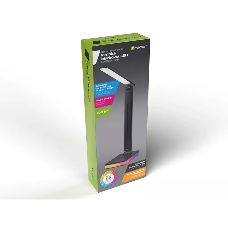 Tracer 47710 Prisma Juoda LED Desk Lamp