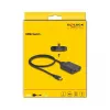DeLOCK HDMI jungiklis 2 x HDMI į 1 x HDMI 8K 60 Hz integruotas kabelis 50 cm