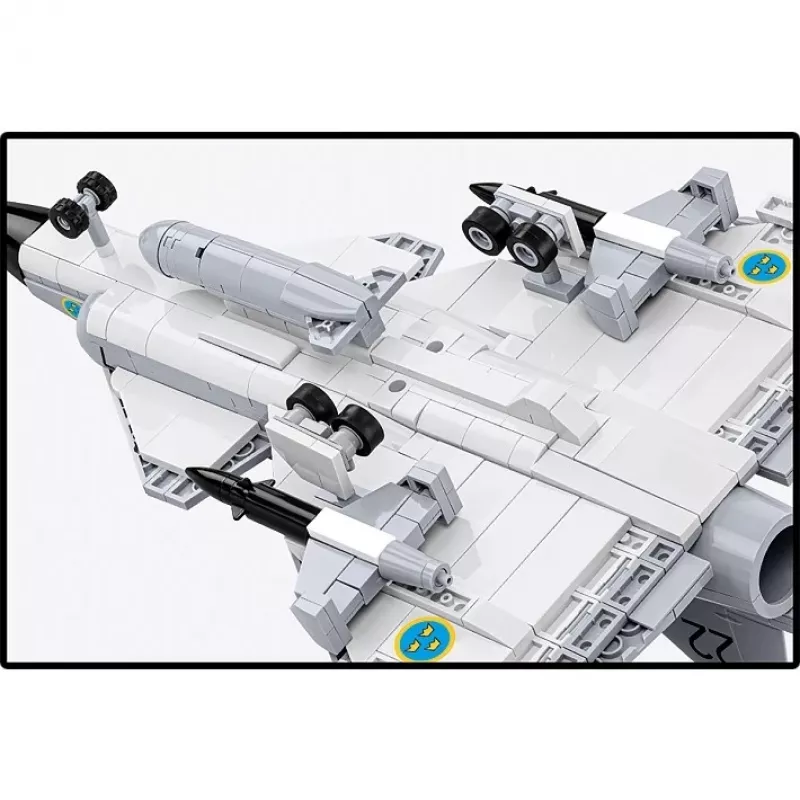 Cobi Blocks Saab AJ 37 Viggen 881 elementų konstravimo rinkinys