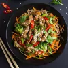 Wok Russell Hobbs RH01860EU7 28 cm Crystaltech nelimpantis