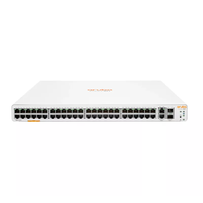 HPE Networking Instant On 1960 48G 2XT 2XF Switch Europe (JL808A#ABB) - (Nachfolger to HPE 1950 48G 2SFP+ 2XGT Switch (JG961A#ABB))