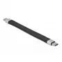 USB 2.0 FPC plokščias juostinis laidas DeLOCK 86940 USB Type-C į USB Type-C 13 cm