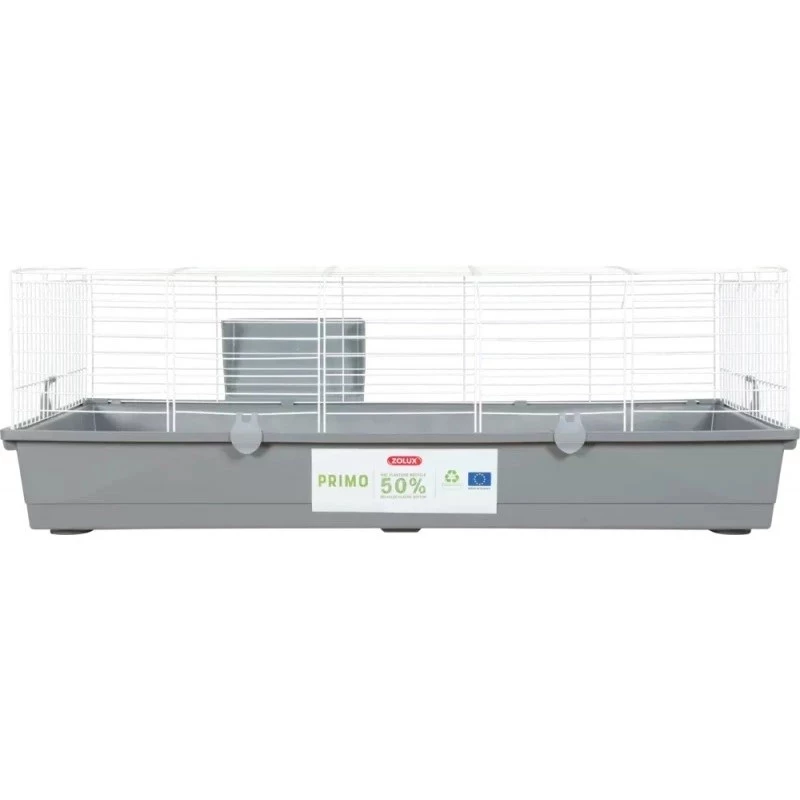 ZOLUX Primo 120 cm - graužikų narvas - balta ir pilka
