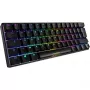 Sharkoon SGK50 S4 klaviatūra žaidimams USB AZERTY prancūziška juoda 60% RGB LED