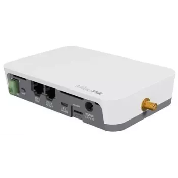 Tinklų sietuvas / valdiklis MikroTik KNOT LR8G — Vienos juostos 2,4 GHz, 100 Mbit/s Ethernet, QCA9531 650 MHz, RS-485, NanoSIM