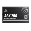 Montech APX750 maitinimo blokas 750 W 20+4 kontaktų ATX ATX juodas