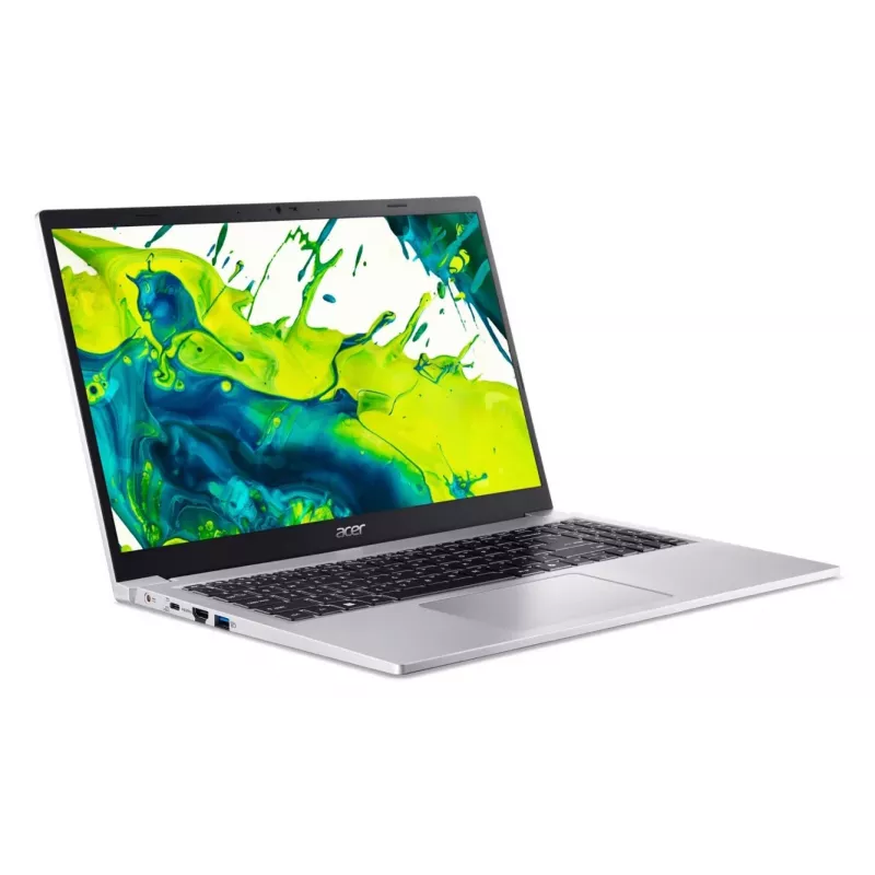 Nešiojamasis kompiuteris Acer Aspire Lite Core i3 N355, 15,6 colių ekranas, 8 GB RAM, 512 GB SSD, be OS
