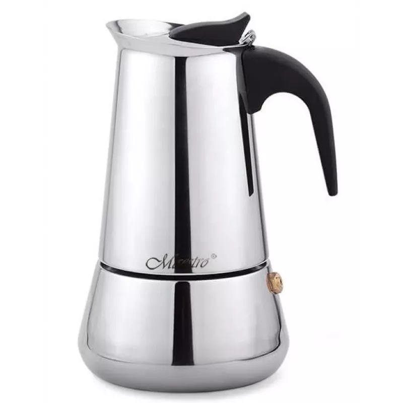 Kavos virimo aparatas kapsulėms Maestro MR1660-200 (rankinis) — 0,2 l, chromas