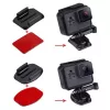 Puluz lipdukų ir tvirtinimo rinkinys, skirtas Osmo Action ir GoPro – lipnūs laikikliai ir tvirtinimo priedai