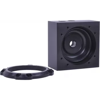 Alphacool HF D5 TOP - Juoda Acetal G1/4 - (VPP655/TPP644/MCP655) V.2 EOL (13168)