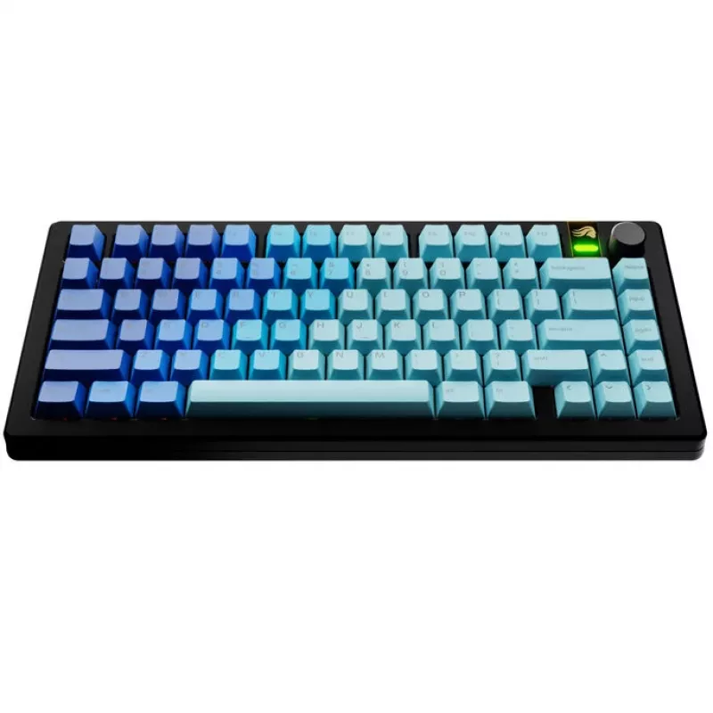 GLORIOUS PBT dažaisublimaciniai gradientiniai klavišų dangteliai GPBT OCN ANSI išdėstymui