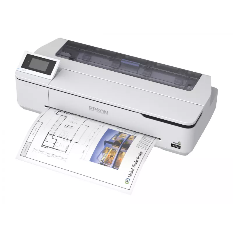 Epson SureColor SC-T3100N, rašalinis, 2400 x 1200 DPI, ESC/P-R, HP-GL/2, HP-RTL, juoda, žydra, geltona, purpurinė, PrecisionCore, A1 (594 x 841 mm)