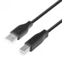 TB USB AM-BM kabelis 1.8 Juoda (AKTBXKU1PABW18B)